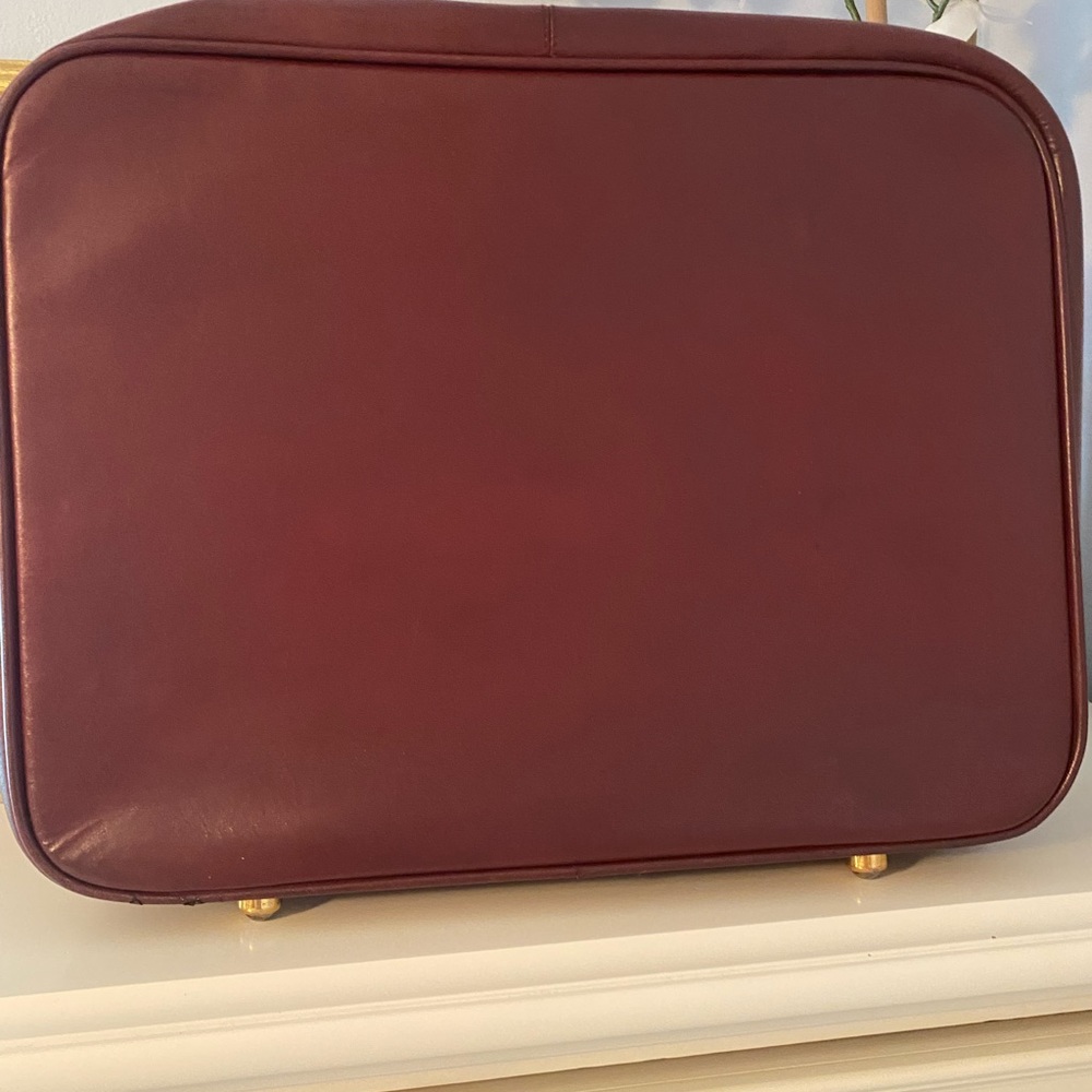 Cartier Les Must Authentic Vintage leather Weekend overnight Travel luggage 🧳